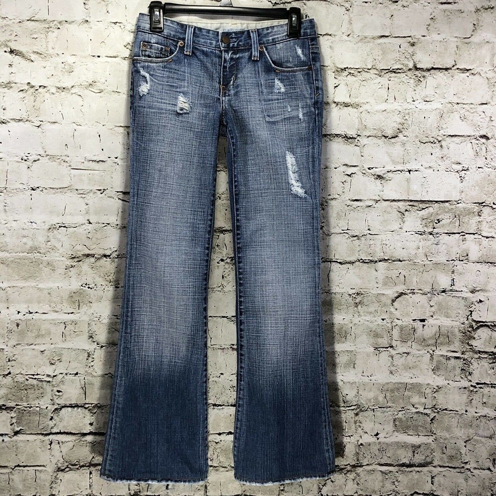 Sacred Blue Candice Jeans Low Rise Flare